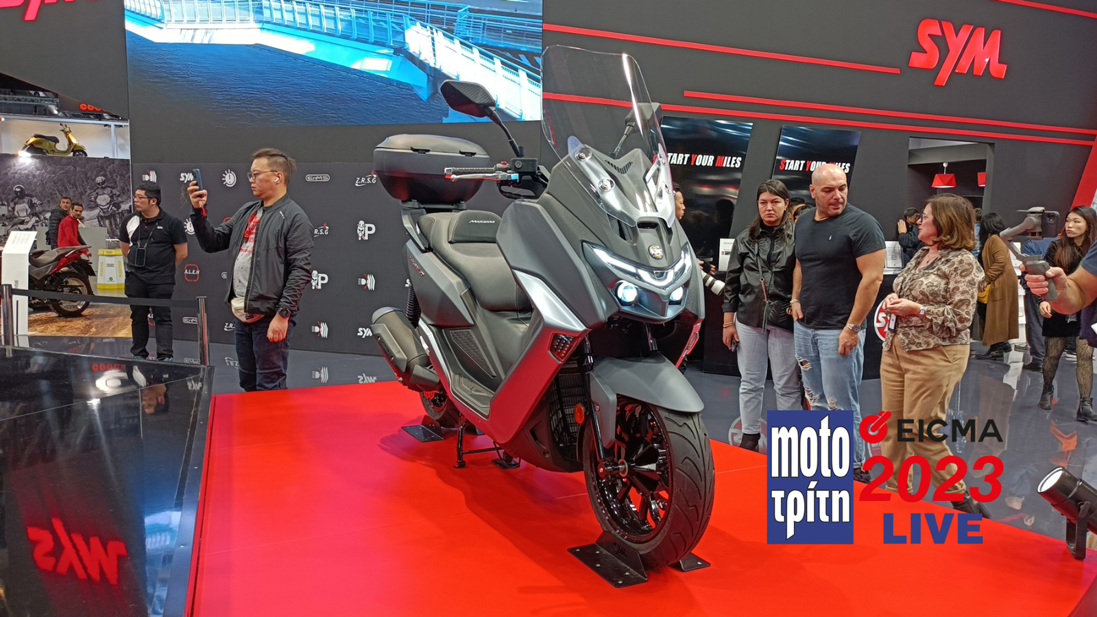 EICMA 2023: SYM MAXSYM GT