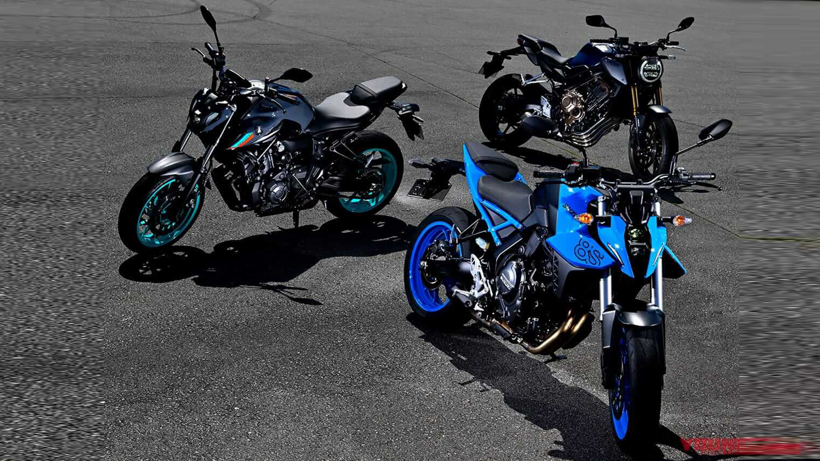 Honda CB 650R VS Suzuki GSX-8S VS Yamaha MT-07