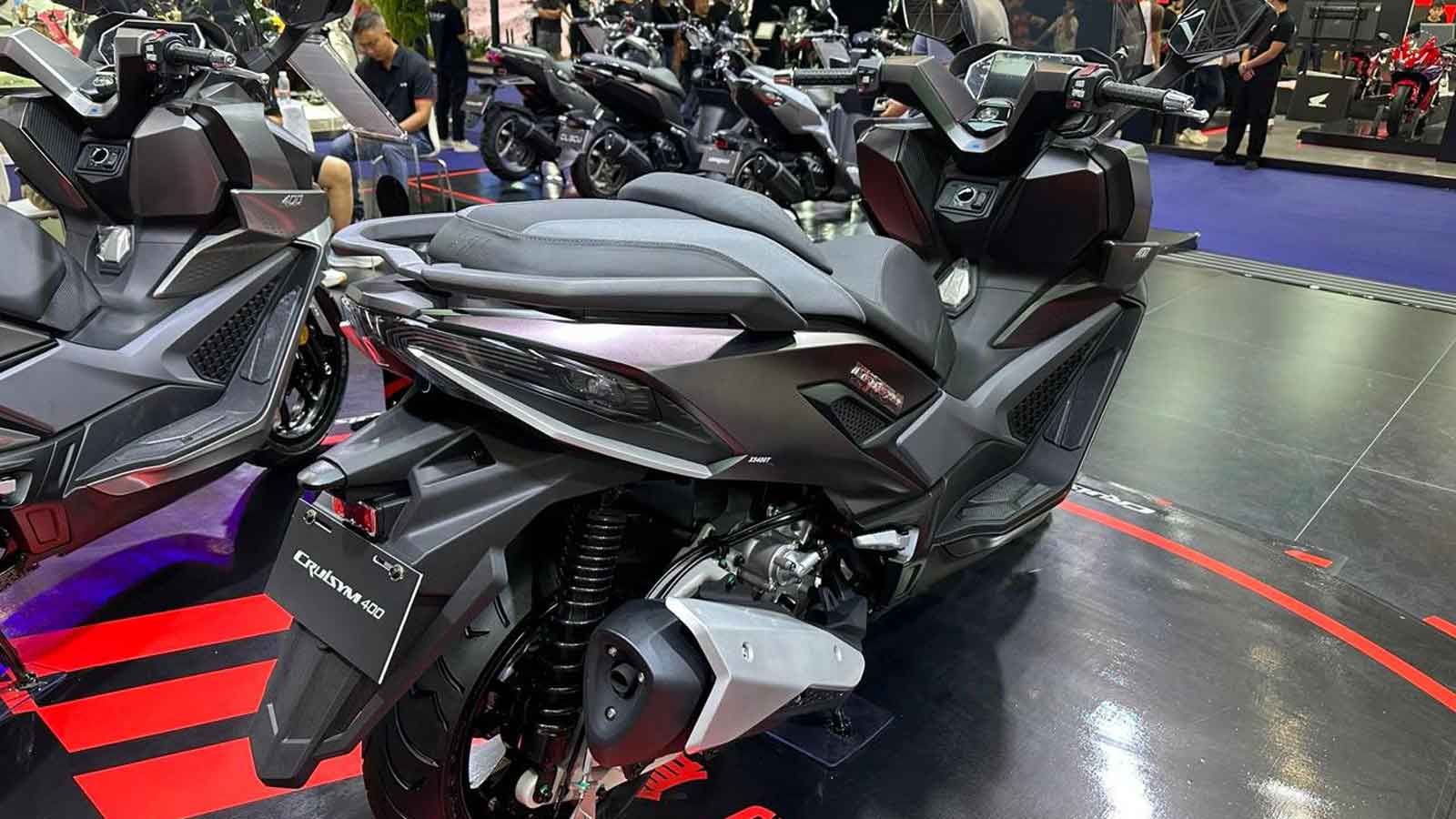 Νέο SYM Cruisym 400: Premium φωτιά στην κατηγορία 