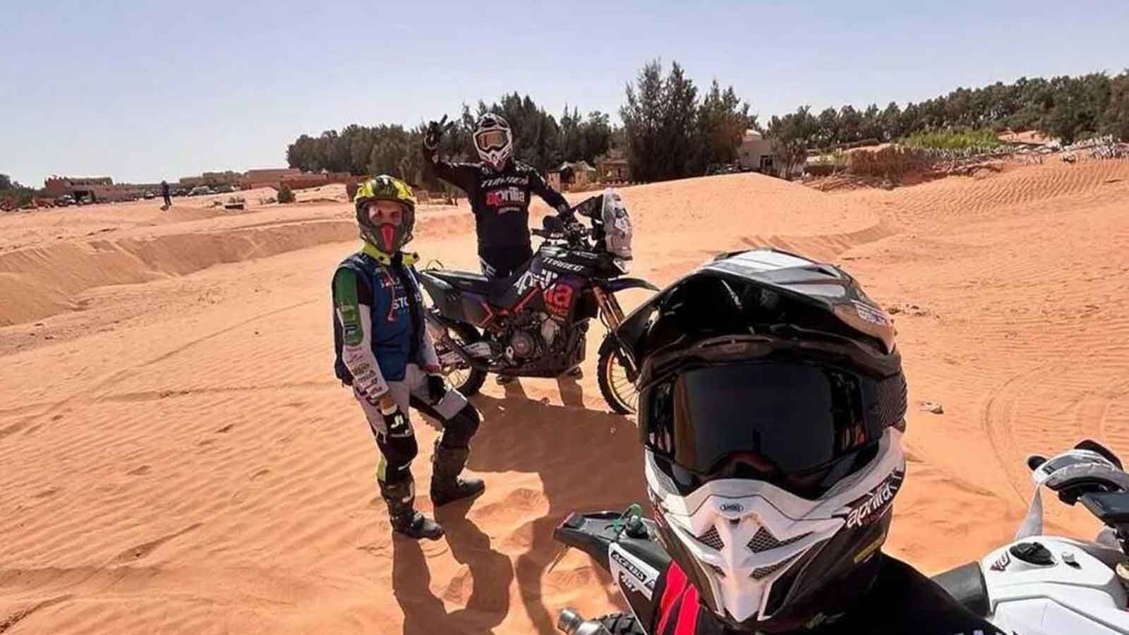 Aprilia Tuareg 457: Την τσάκωσαν σε αγώνα