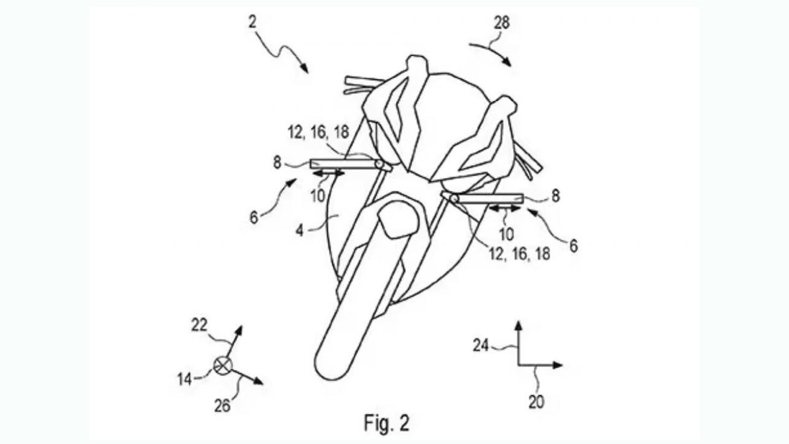 Με μεταβλητή αεροδυναμική σε μοτοσυκλέτες ασχολείται η BMW