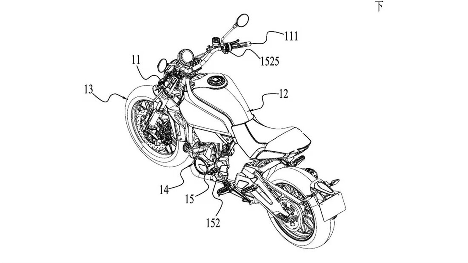 CFMOTO: Πατέντα αυτόματου κιβωτίου ταχυτήτων Α2 μοτοσυκλέτας