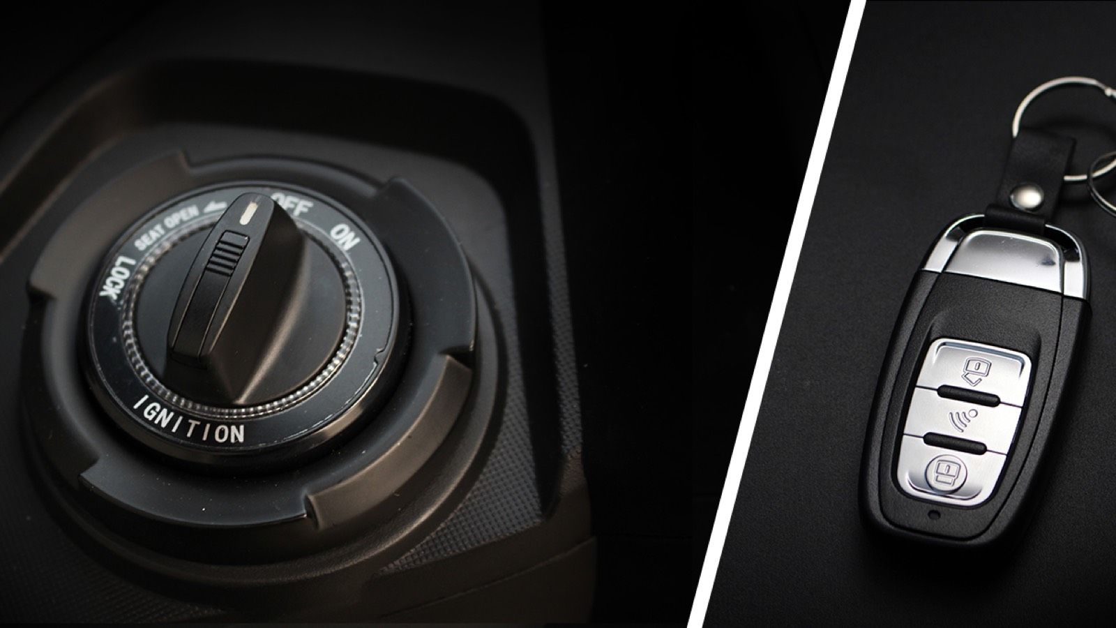 Σύστημα keyless με ενσωματωμένο συναγερμό.