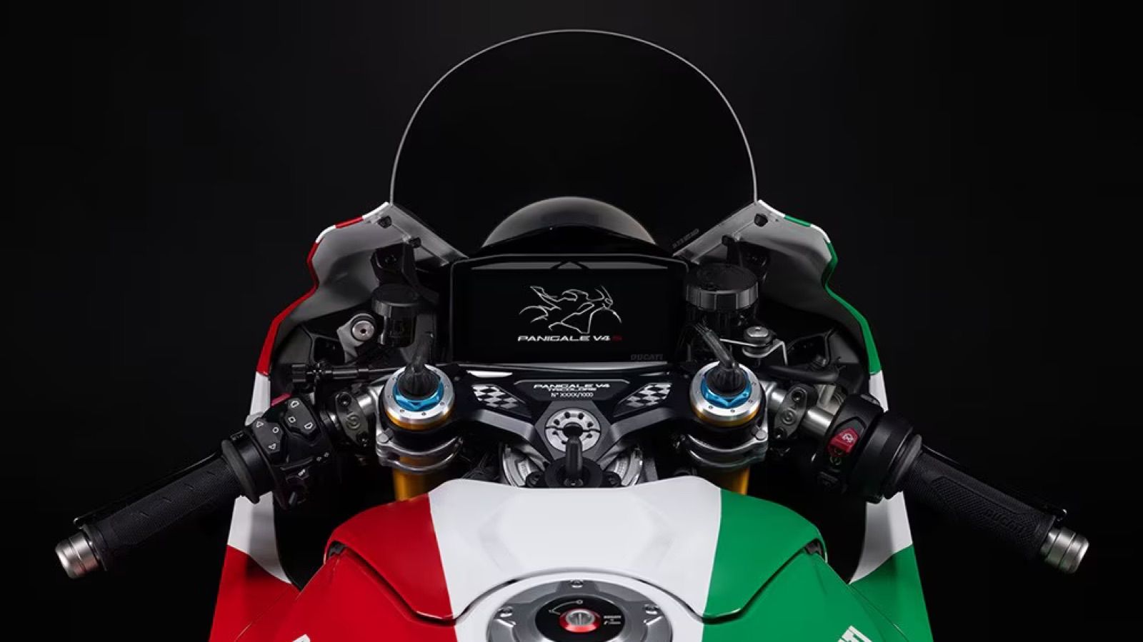 Ducati Panigale V4 Tricolore: Ελαφρύτερη και σε 1000 κομμάτια