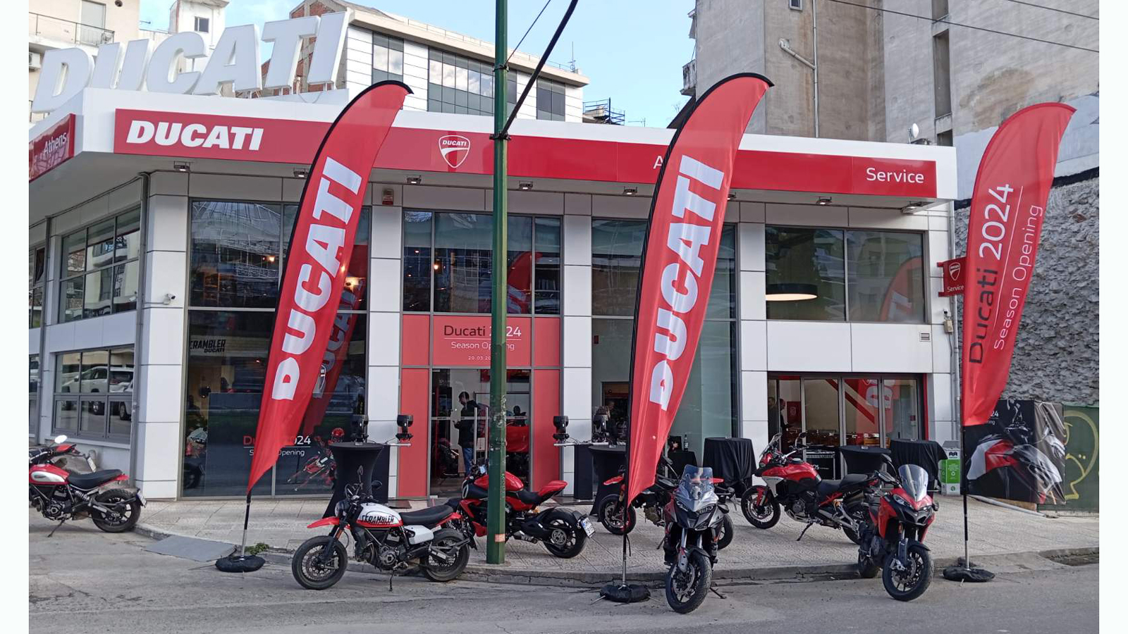 Επίσημη πανελλήνια παρουσίαση των νέων Ducati του 2024!