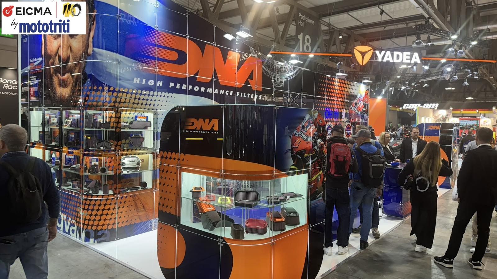 H ελληνική DNA High Performance Filters και φέτος στην EICMA 2024