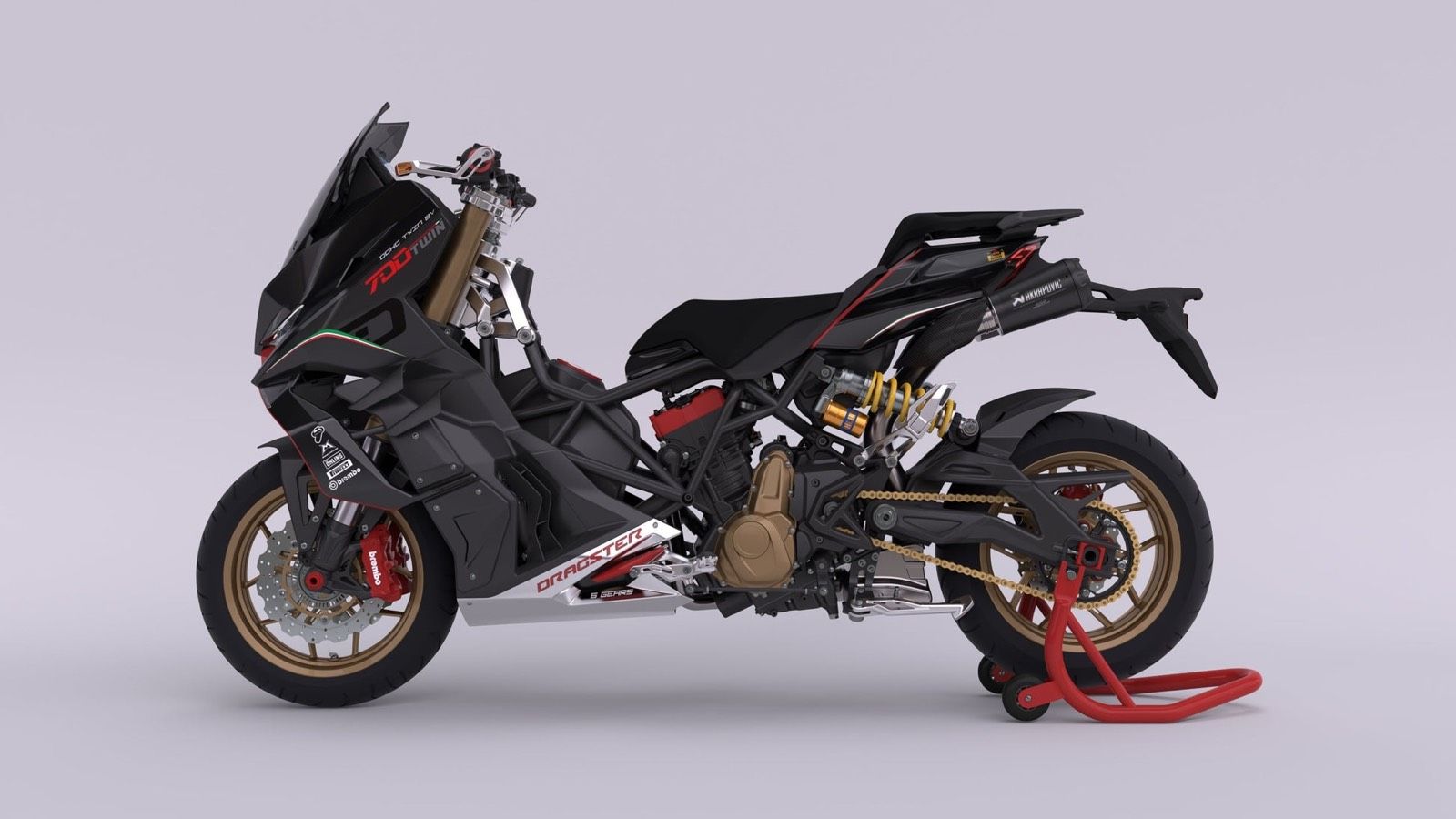 EICMA 2024: Italject Dragster 700 Twin
