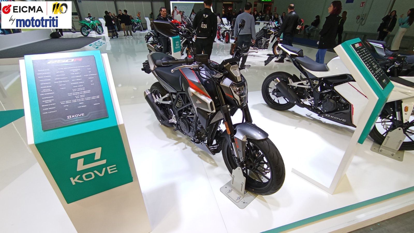 EICMA 2024: KOVE 250RR και 250R