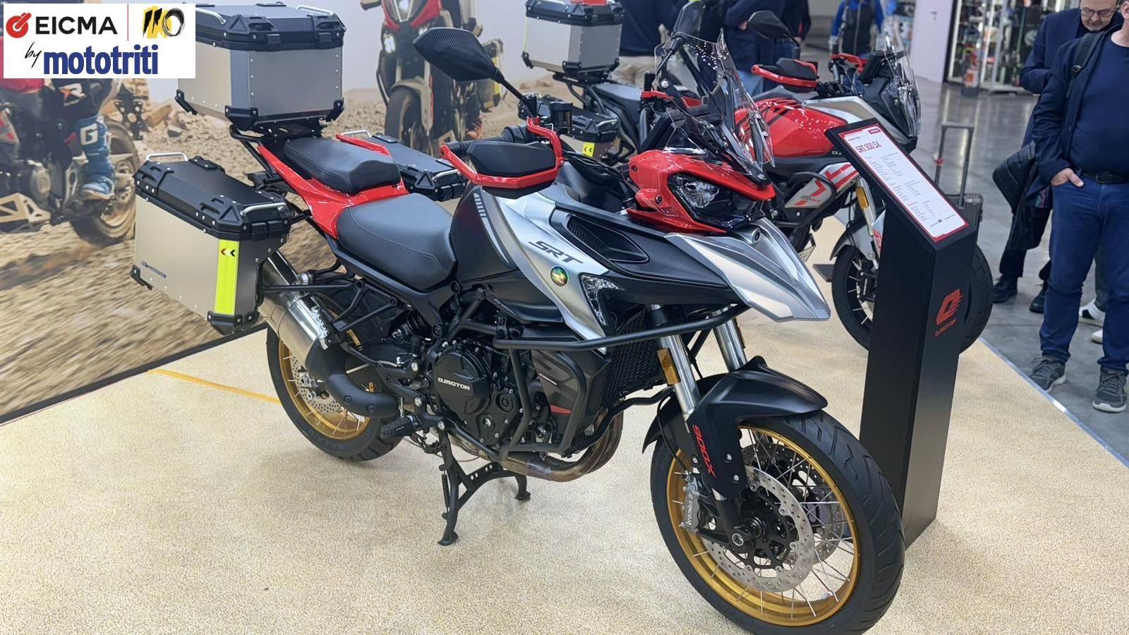 EICMA 2024: QJMOTOR SRT600SX και SRT900SX