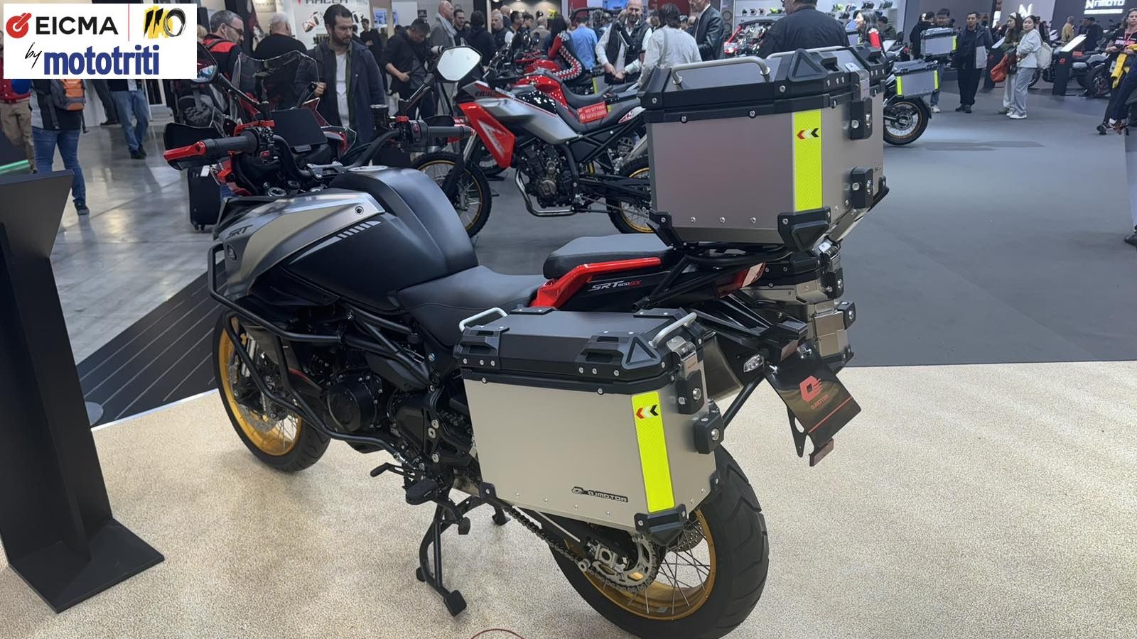 EICMA 2024: QJMOTOR SRT600SX και SRT900SX