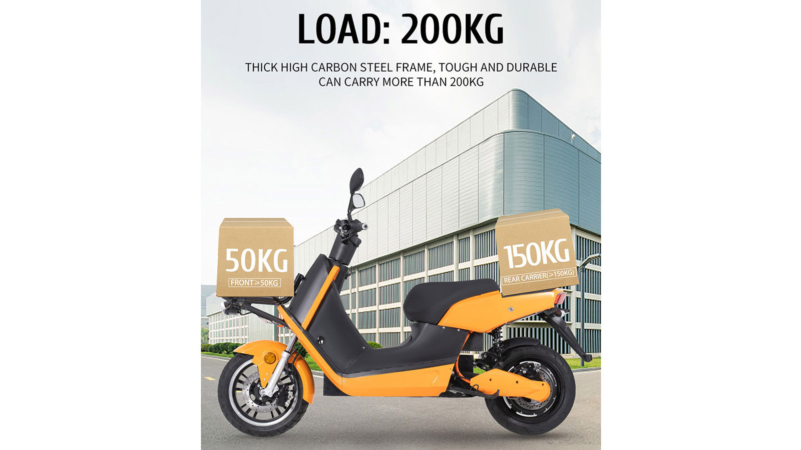 Ηλεκτρικά scooter ιδανικά για Delivery, με μεγάλη αυτονομία