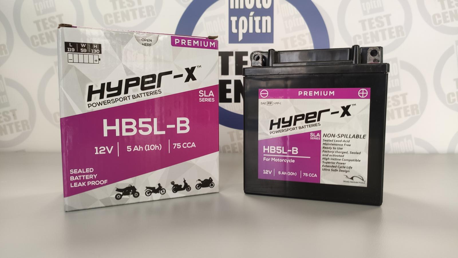 Παρουσίαση HYPER-X Powersport Batteries: Νέες σειρές μπαταριών SLA και MF