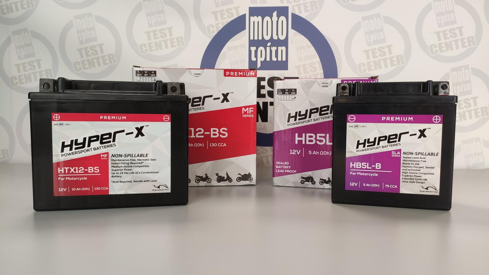 Παρουσίαση HYPER-X Powersport Batteries
