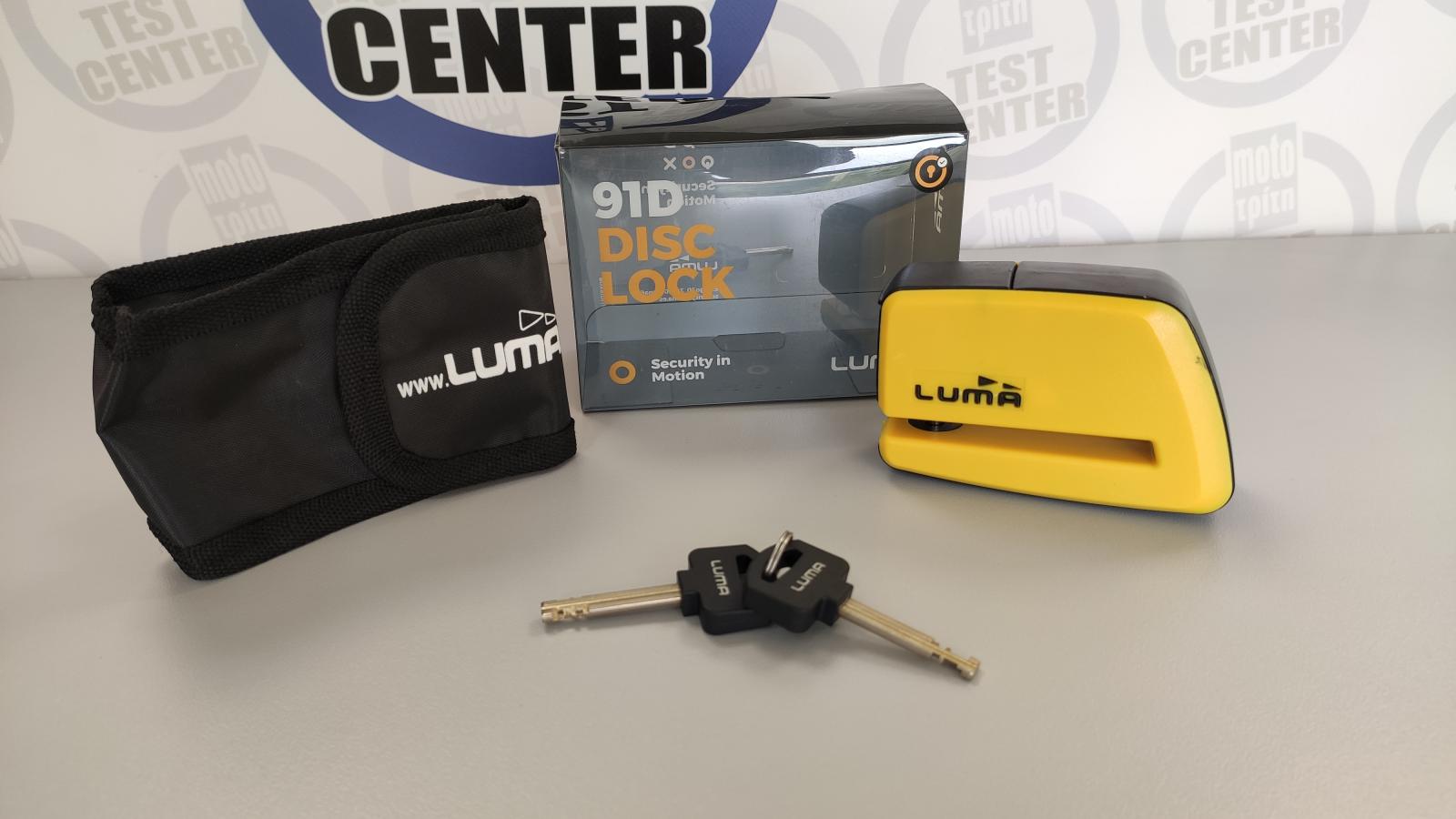 Παρουσίαση κλειδαριές δισκοφρένου Luma