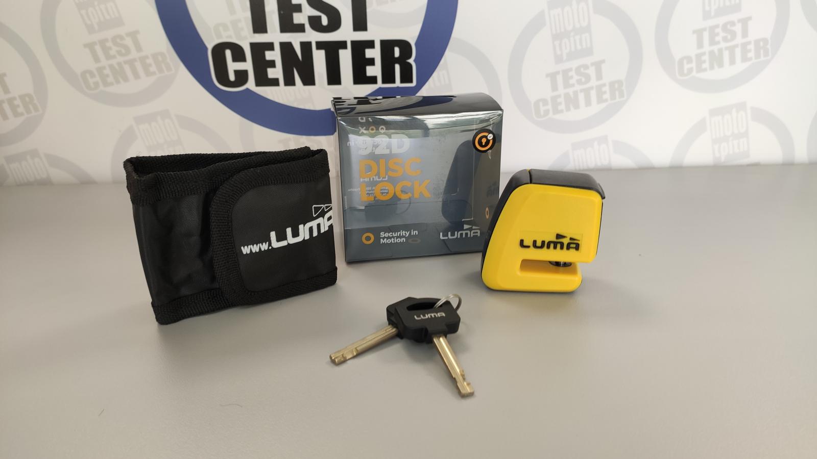 Παρουσίαση κλειδαριές δισκοφρένου Luma