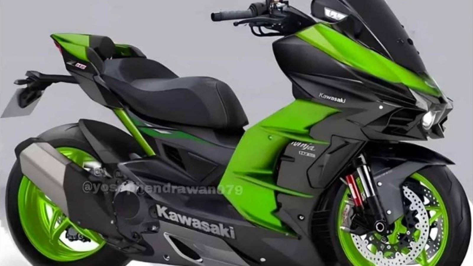 Kawasaki J1000 H2: έρχεται 4κύλινδρο 1000άρι σκούτερ με κομπρέσσορα;