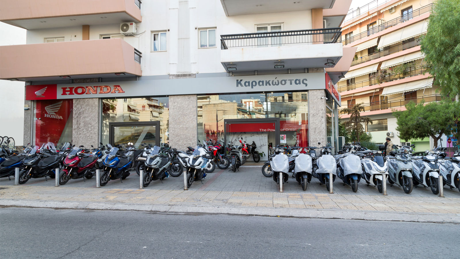 Ανανεωμένη η κάθετη μονάδα Honda Καρακώστας 