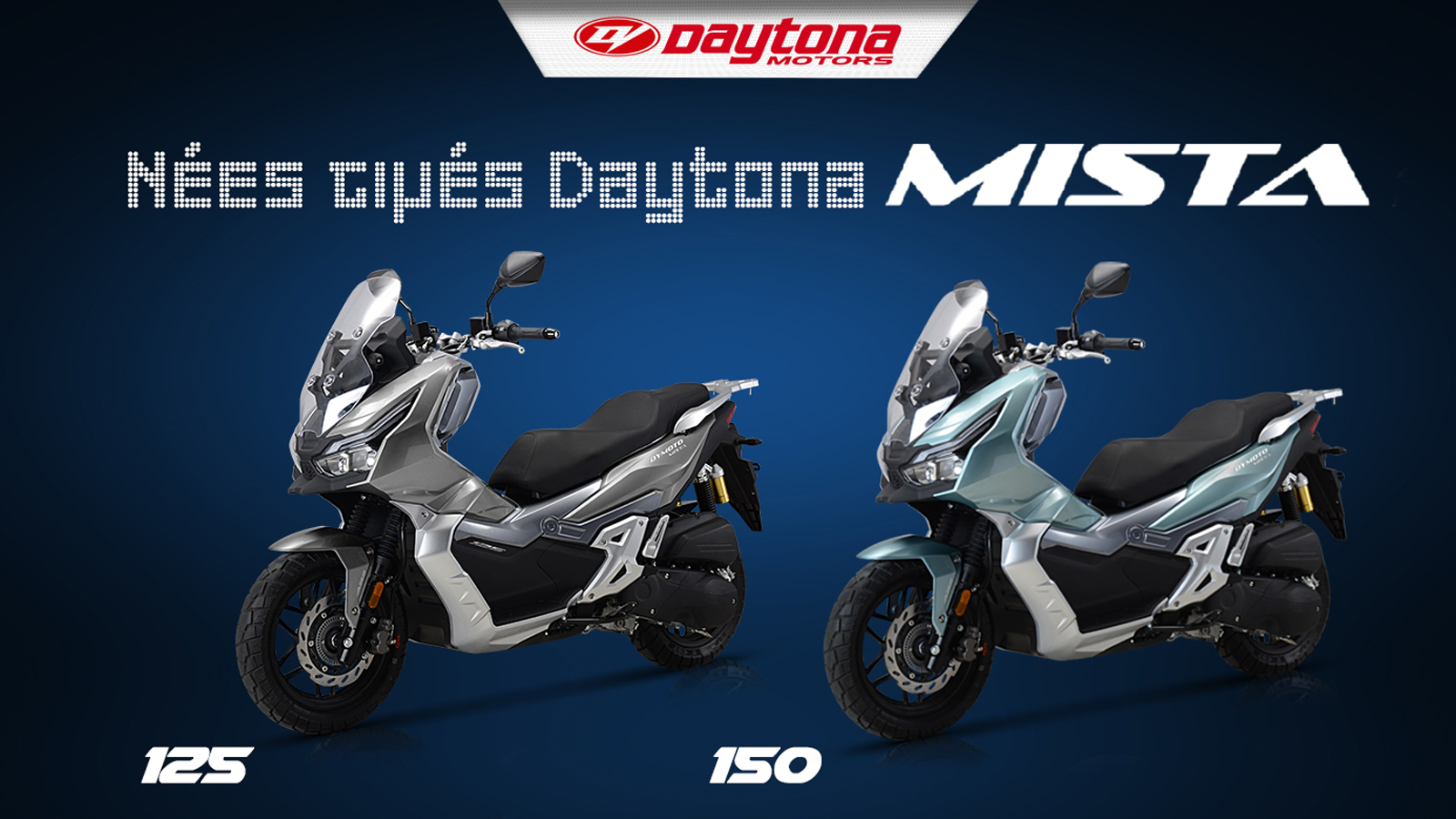 Νέες μειωμένες τιμές για τα Daytona Mista 125 / Mista 150