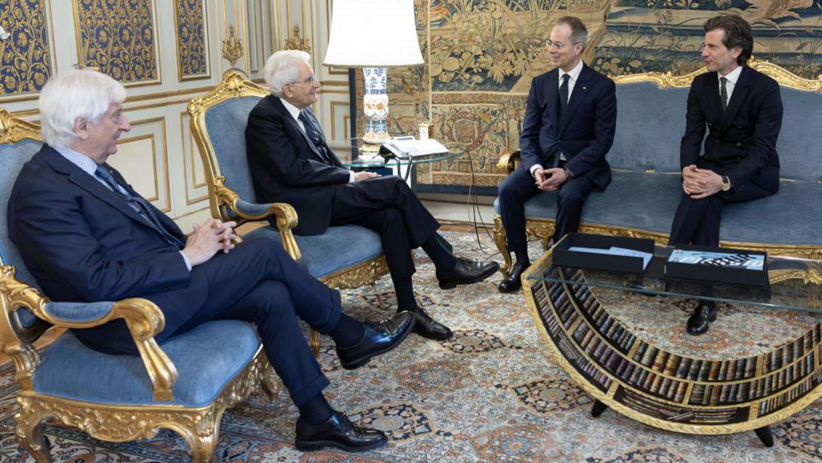 Στο Ανάκτορο Κουιρινάλε η Piaggio για τα 140 χρόνια του Group