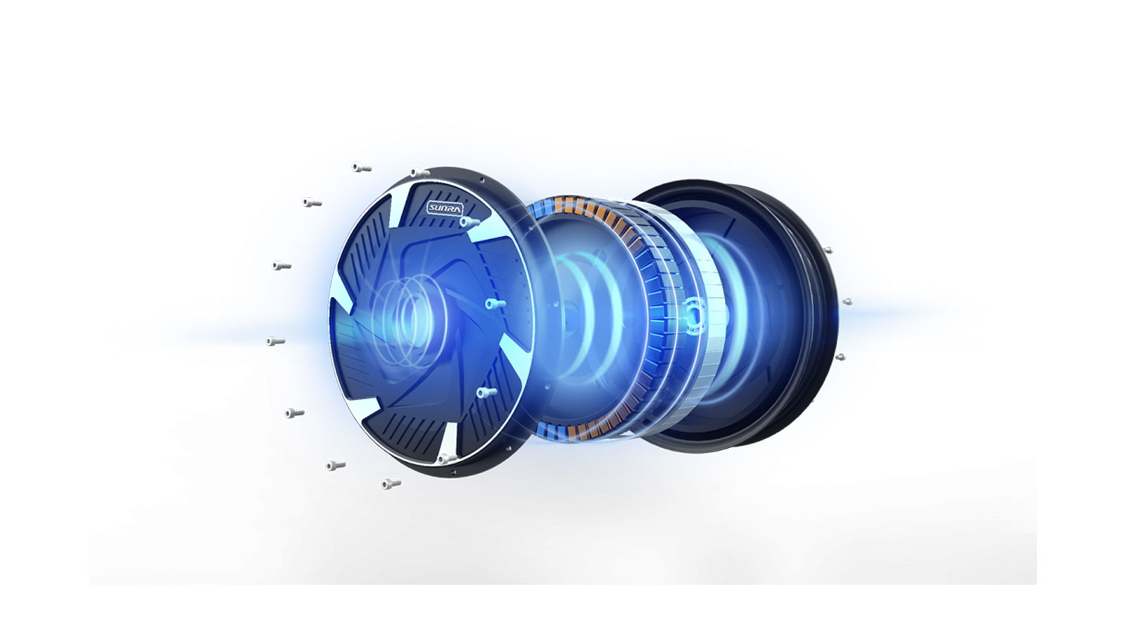Ο ηλεκτροκινητήρας του Ecooter E2 Max αποδομημένος 