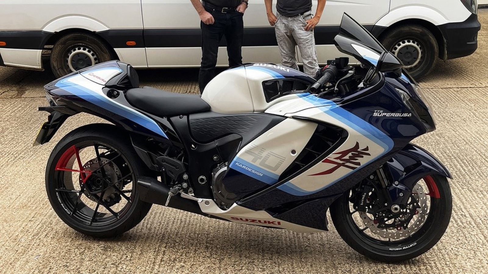 Suzuki SuperBusa Kevin Schwantz Edition: 385 ίπποι με κομπρέσορα και τελική 350 χλμ/ώρα