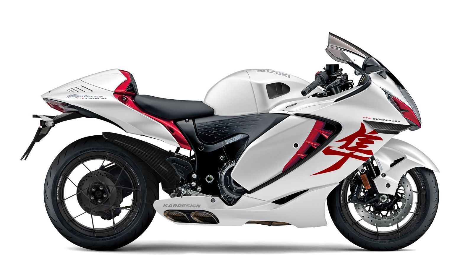 Suzuki SuperBusa Kevin Schwantz Edition: 385 ίπποι με κομπρέσορα και τελική 350 χλμ/ώρα