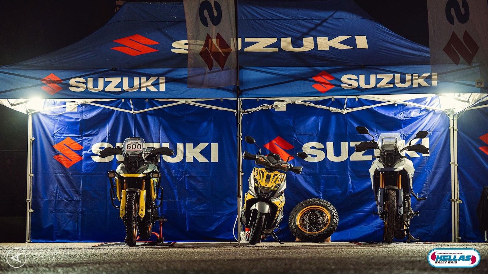 Από το γραφείο στο 24hrs Hellas Rally με Suzuki V-STROM 800 DE