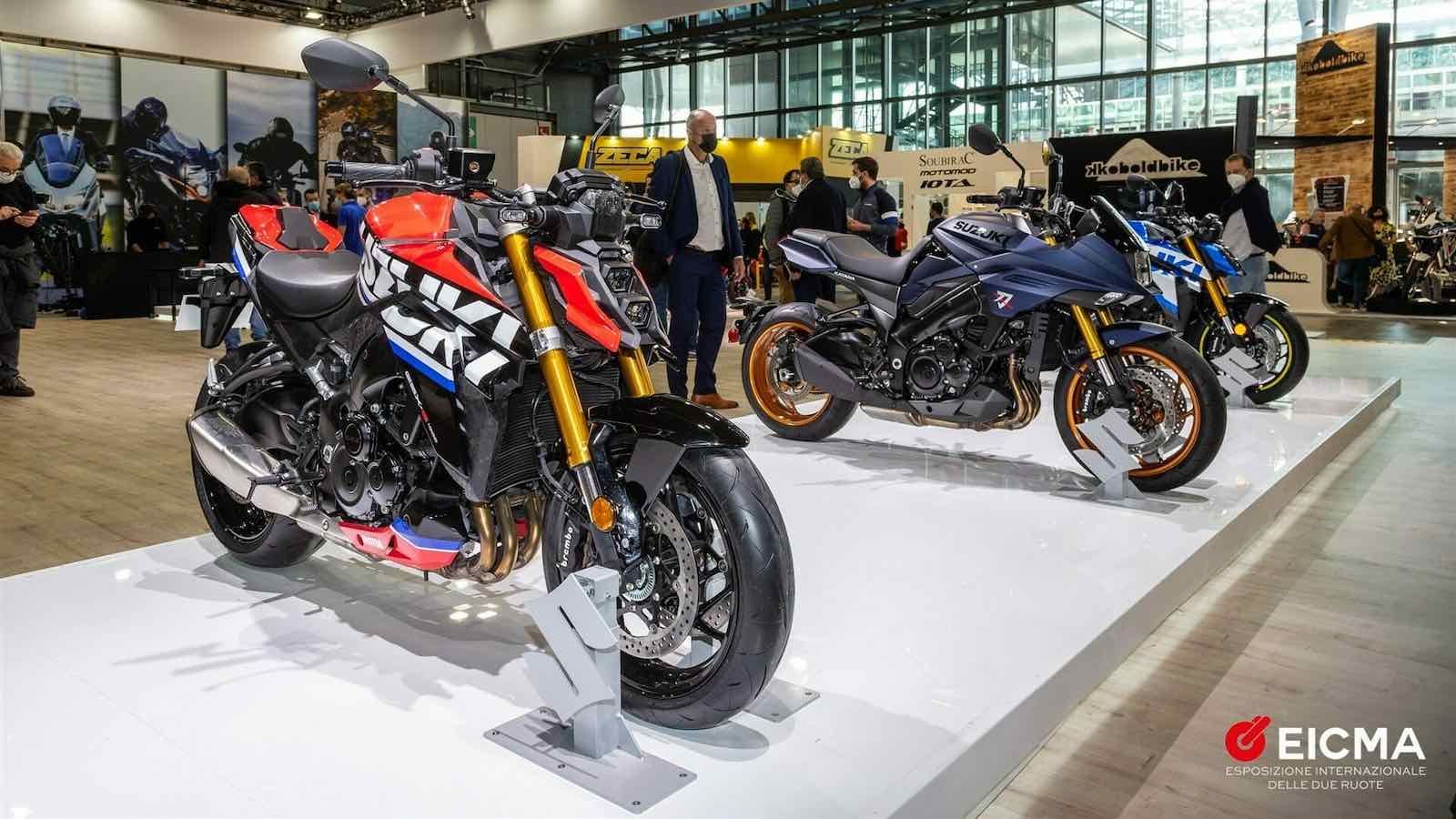 H Suzuki στην EICMA: Έμφαση στα «πράσινα» μοντέλα και στους αγώνες