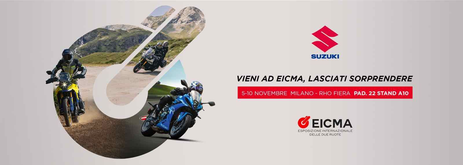 H Suzuki στην EICMA: Έμφαση στα «πράσινα» μοντέλα και στους αγώνες