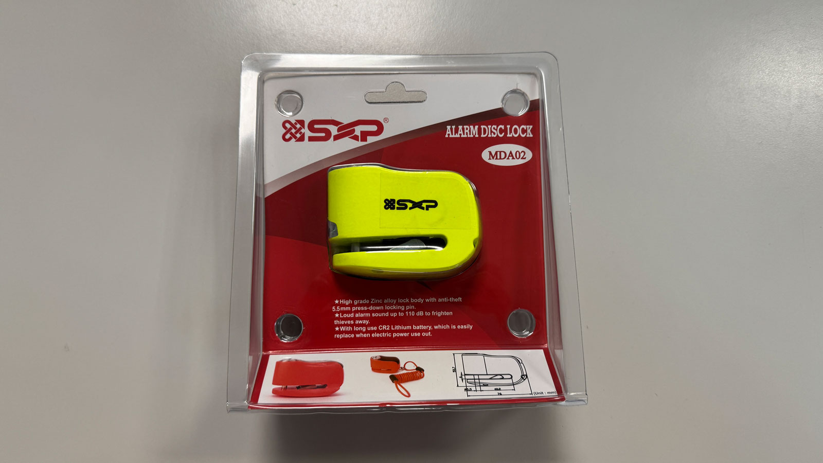 Παρουσίαση: Κλειδαριά SXP MDA02 με συναγερμό 110dB