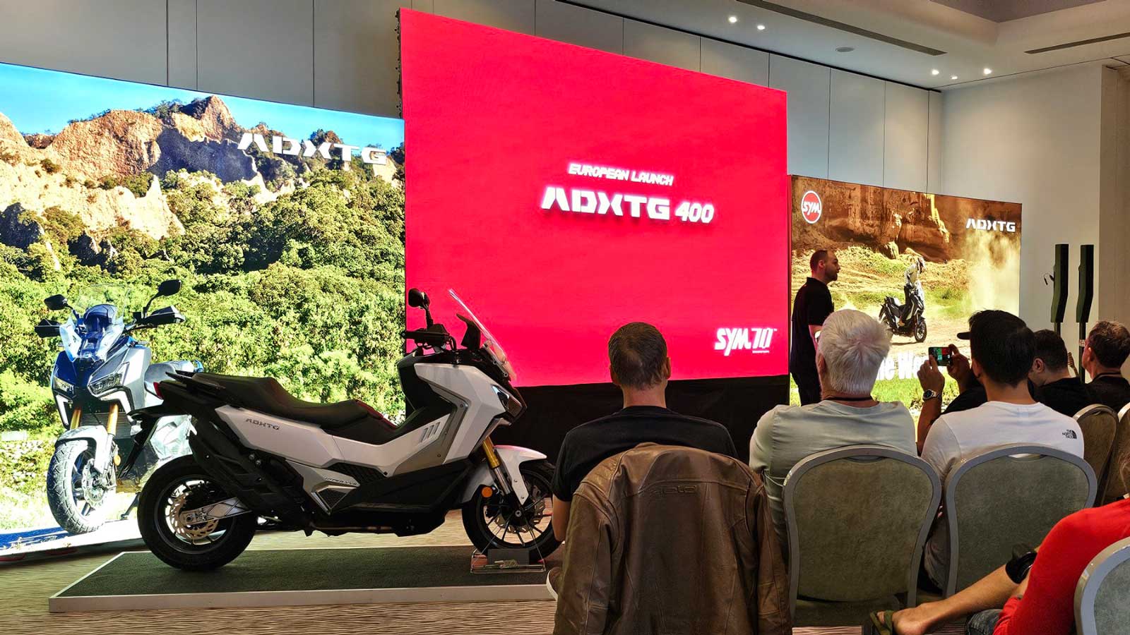 Πανευρωπαϊκή παρουσίαση του SYM ADX 400 TG στη Σαρωνίδα!