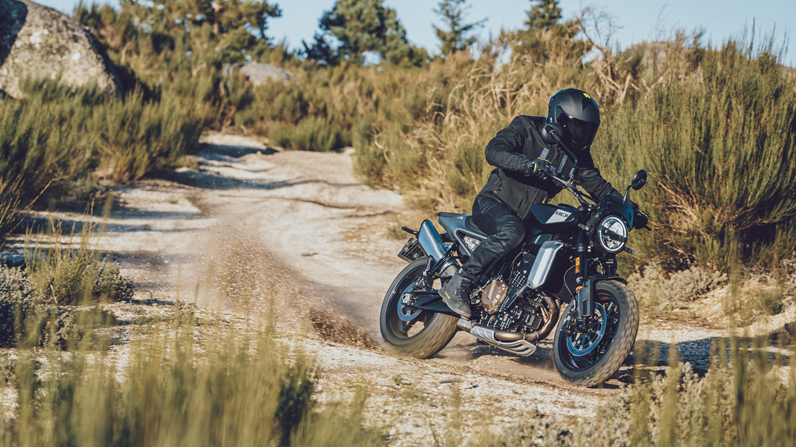 Husqvarna Svartpilen 801: Tα χαρακτηριστικά του μαύρου δικύλινδρου βέλους