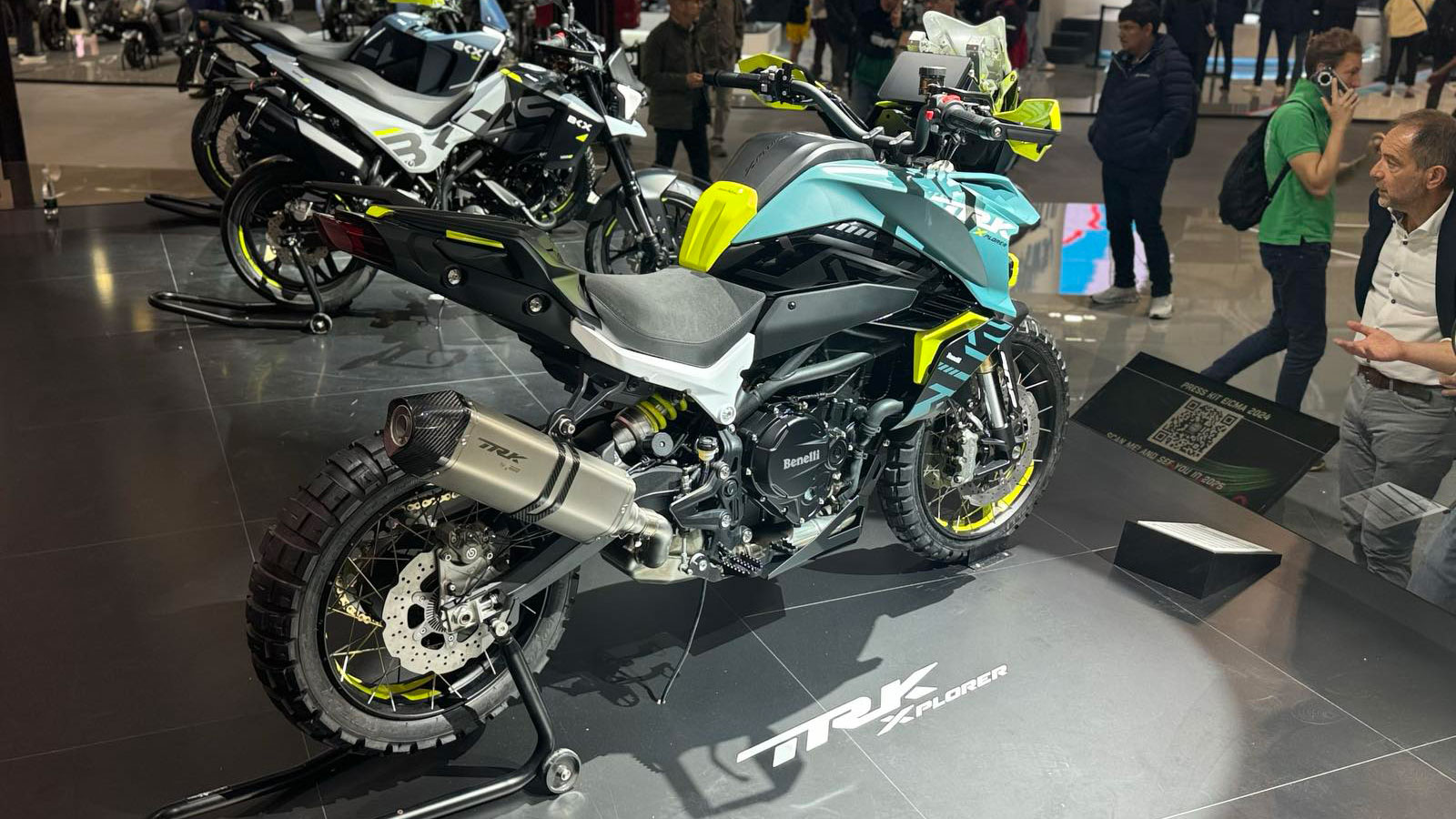 EICMA 2024: Benelli TRK 902 Xplorer