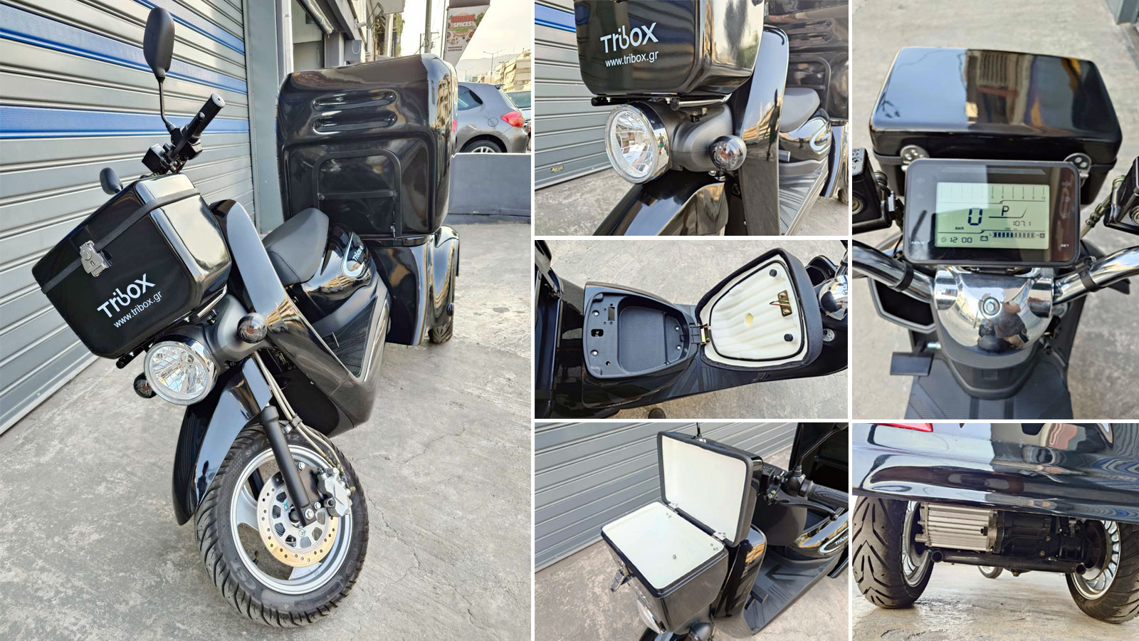 Ήρθε το νέο ηλεκτροκίνητο Cargo Scooter της Tribox με ισχύ 5kW