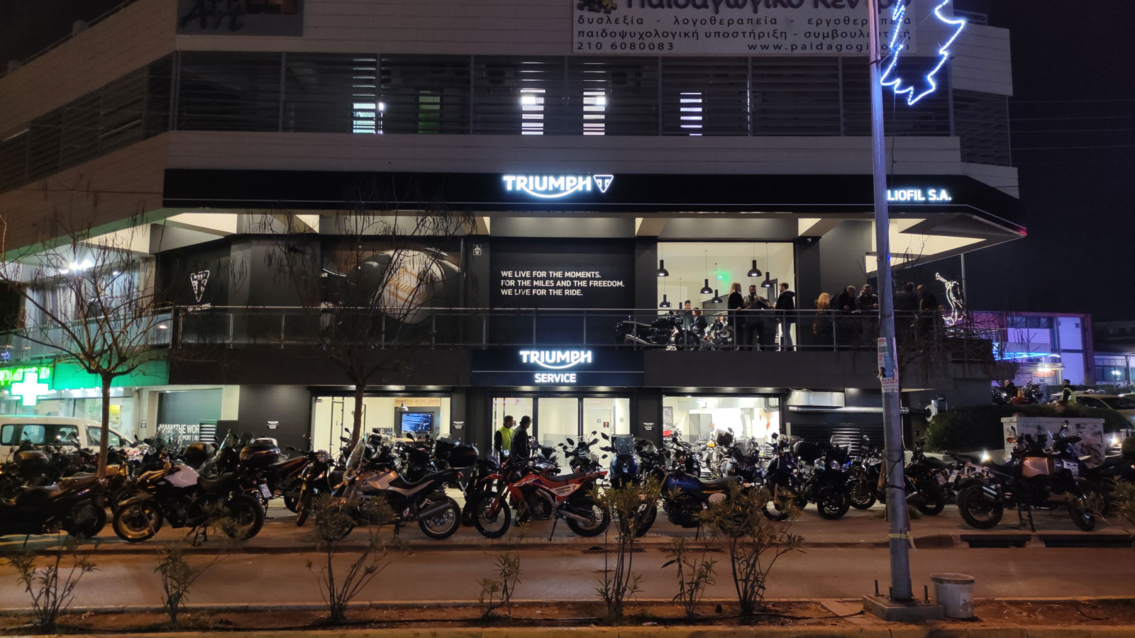 Εγκαίνια για την Triumph στην Αγ. Παρασκευή με παρουσίαση της Tiger Sport 800