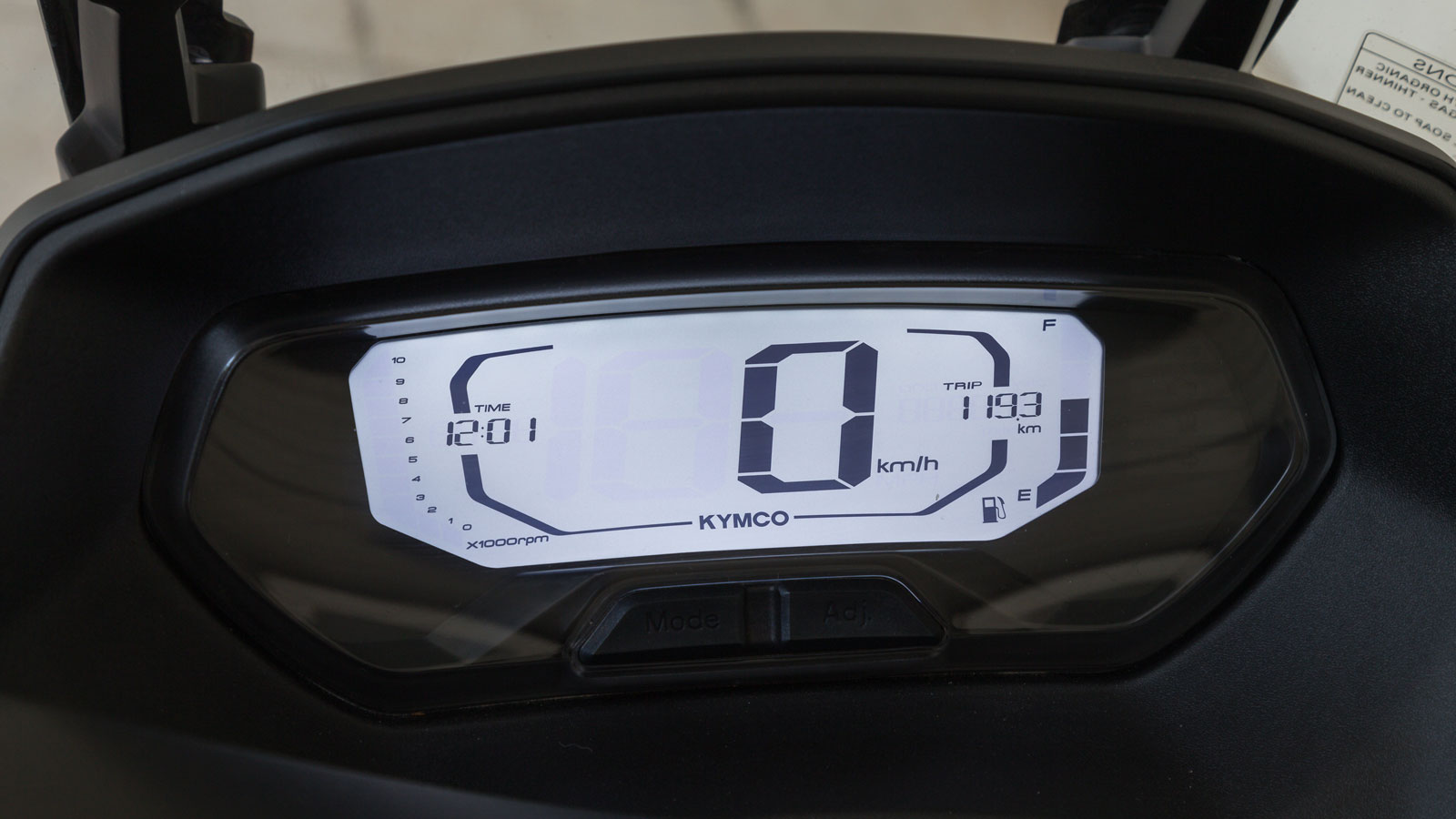 Kymco Skytown 125: Test