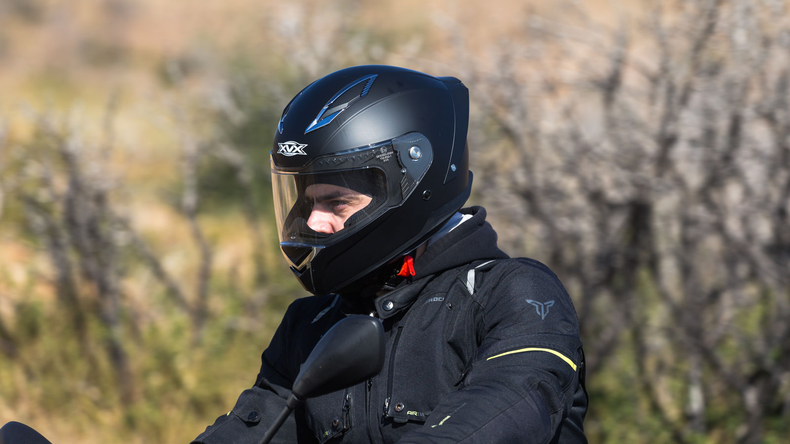 Test κράνος XVX FF Storm II