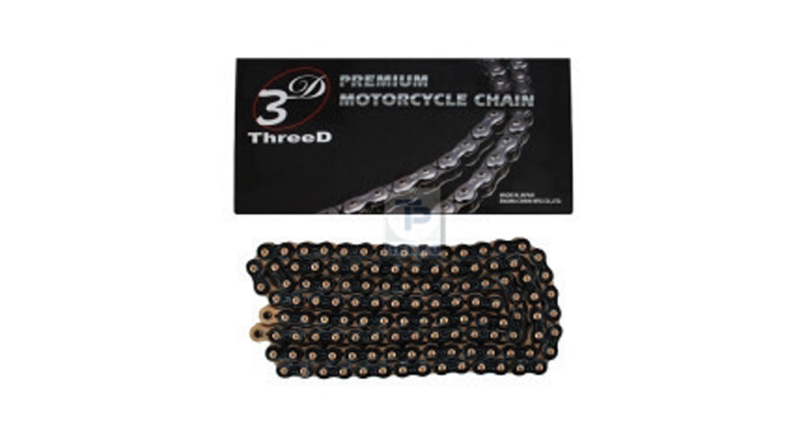 Αλυσίδα EK 3D 525 Z /124L Black/Gold Made in Japan