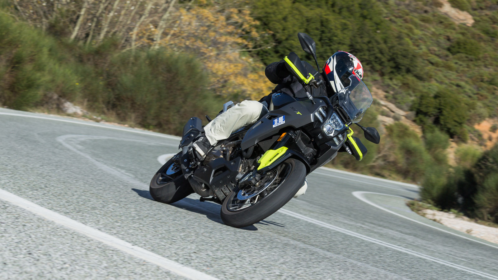 QJMOTOR SVT 650X - Test  