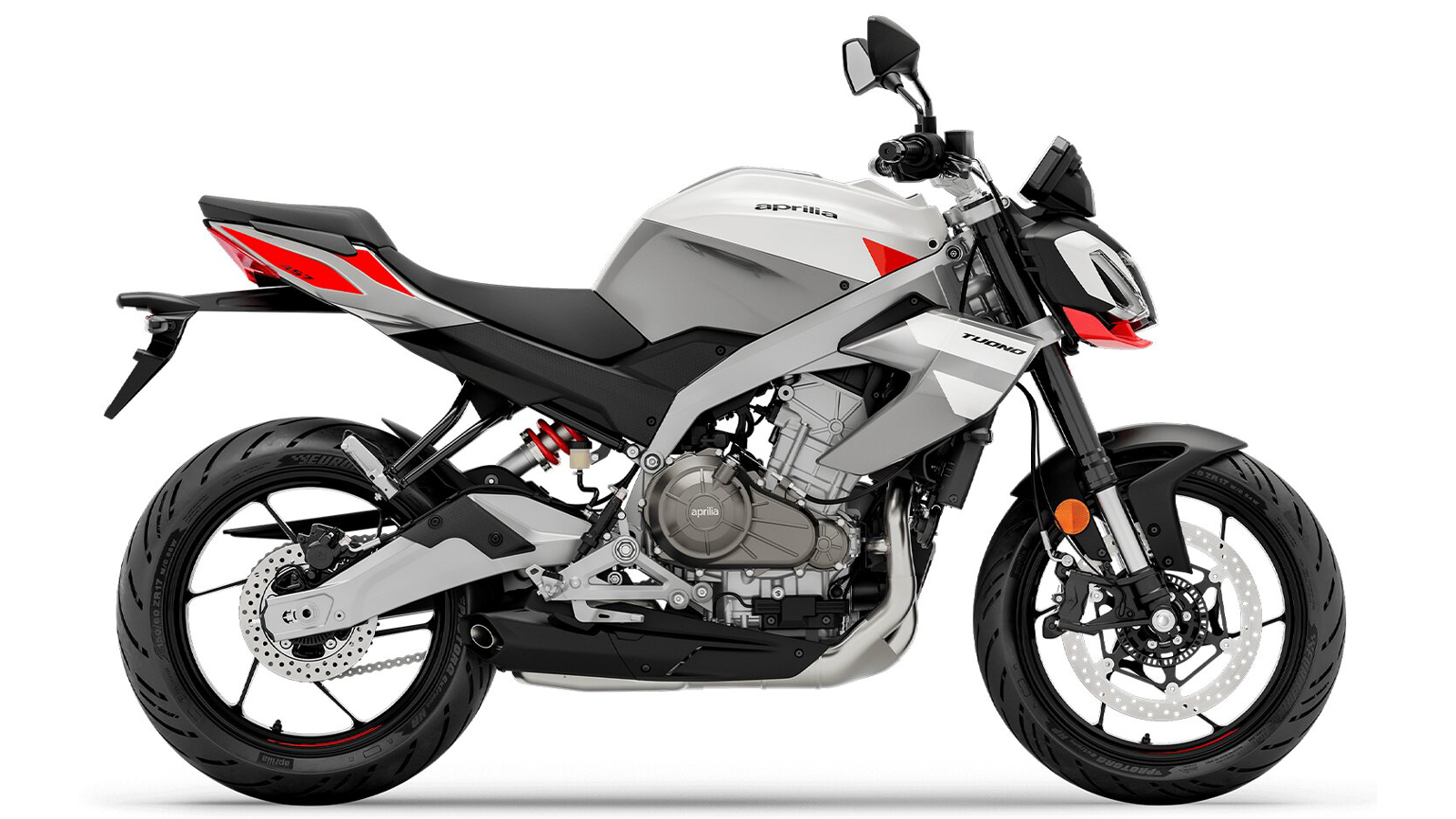 Aprilia Tuono 457: Πλαίσιο αλουμινίου και κορυφαία αναλογία βάρους ανά ίππο