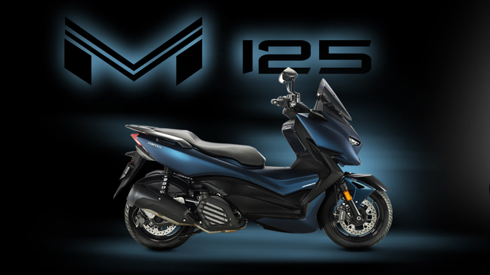 Zontes M125: Πρακτικό και πλήρως εξοπλισμένο με χώρο για full-face και ηλεκτρικά ρυθμιζόμενη ζελατίνα