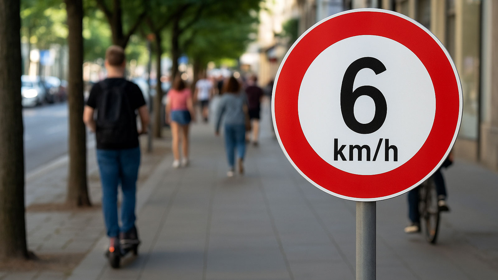 Σλοβακία: Όριο ταχύτητας 6 χλμ./ώρα για όσους κινούνται στα πεζοδρόμια!
