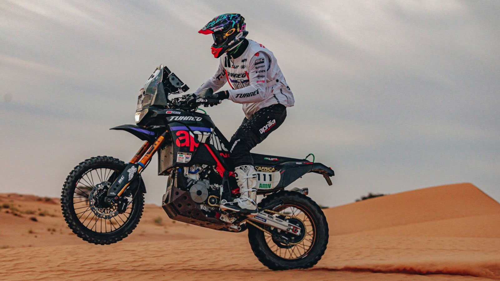 Ξανά στο 1ο σκαλί του βάθρου Cerutti και Aprilia στο Africa Eco Race