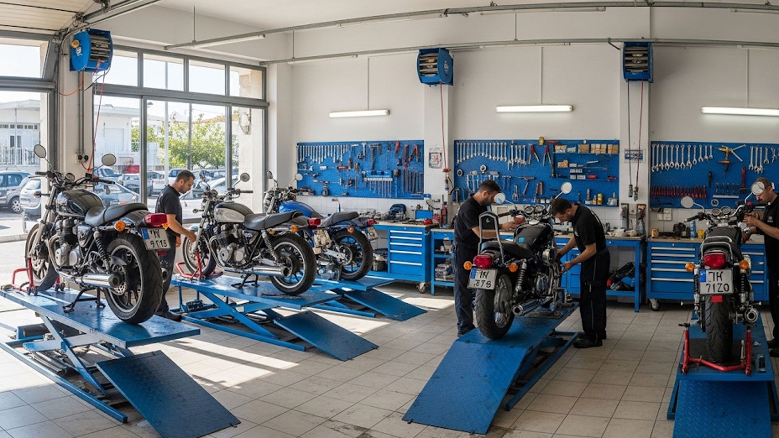 Η πρώτη ημέρα του Ιουλίου ξεκίνησε με ρολά κατεβασμένα για χιλιάδες επιχειρήσεις που σχετίζονται με τη συντήρηση και την εξυπηρέτηση οχημάτων.