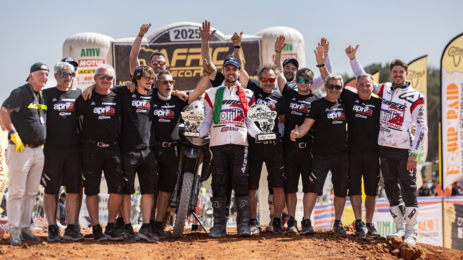 Η Aprilia Tuareg Racing γράφει ιστορία στο Africa Eco Race 2025