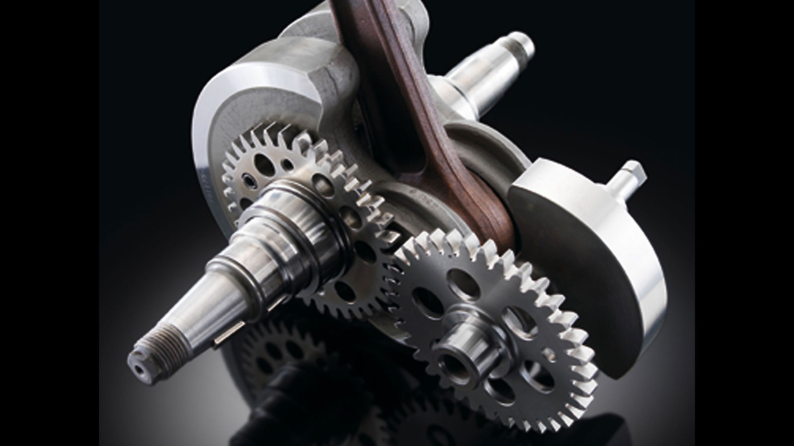 Μονοκύλινδρος κινητήρας με αντικραδασμικό άξονα. 