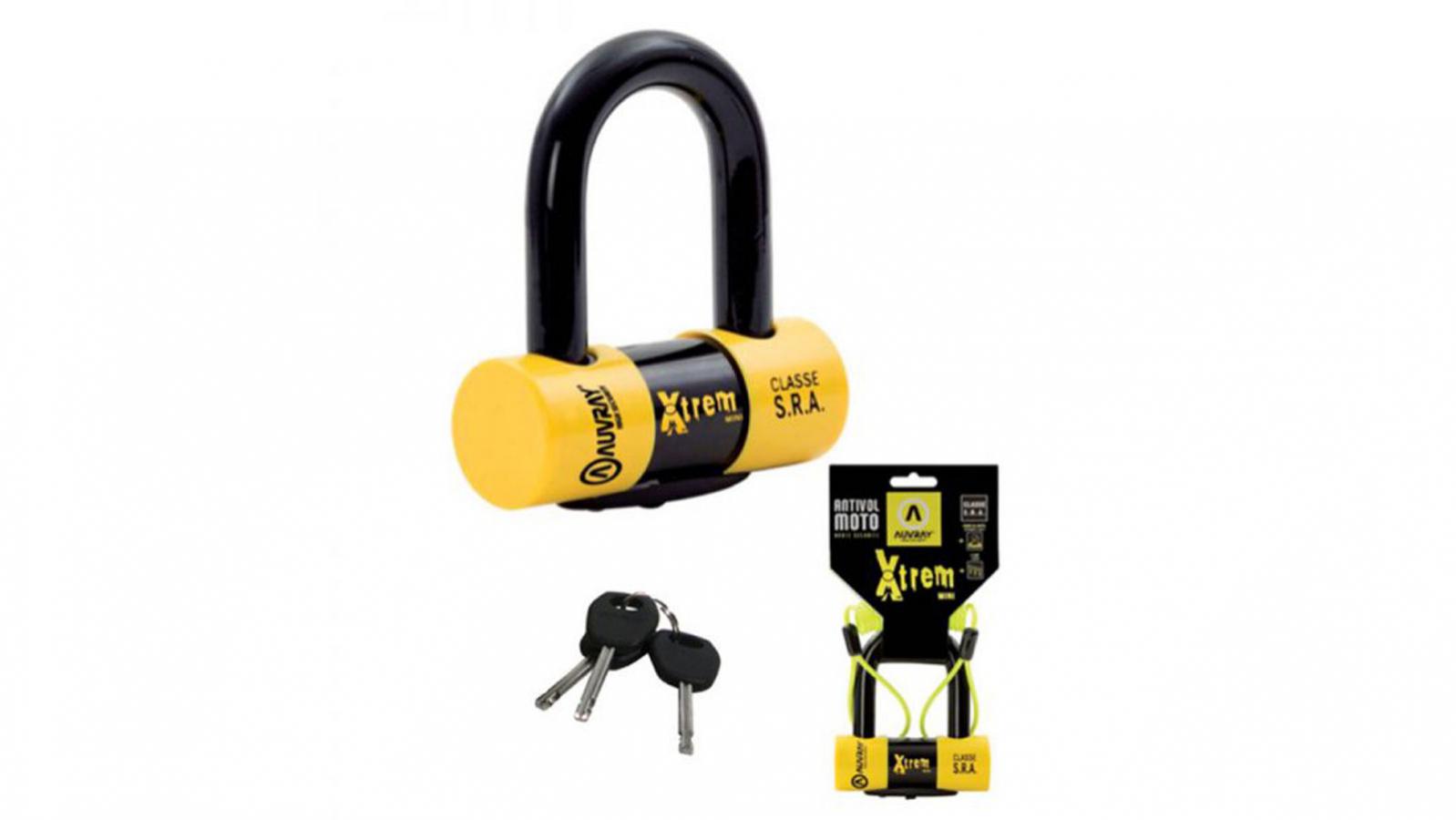 Σετ κλειδαριά δισκοφρένου - πέταλο Auvray Xtreme Mini