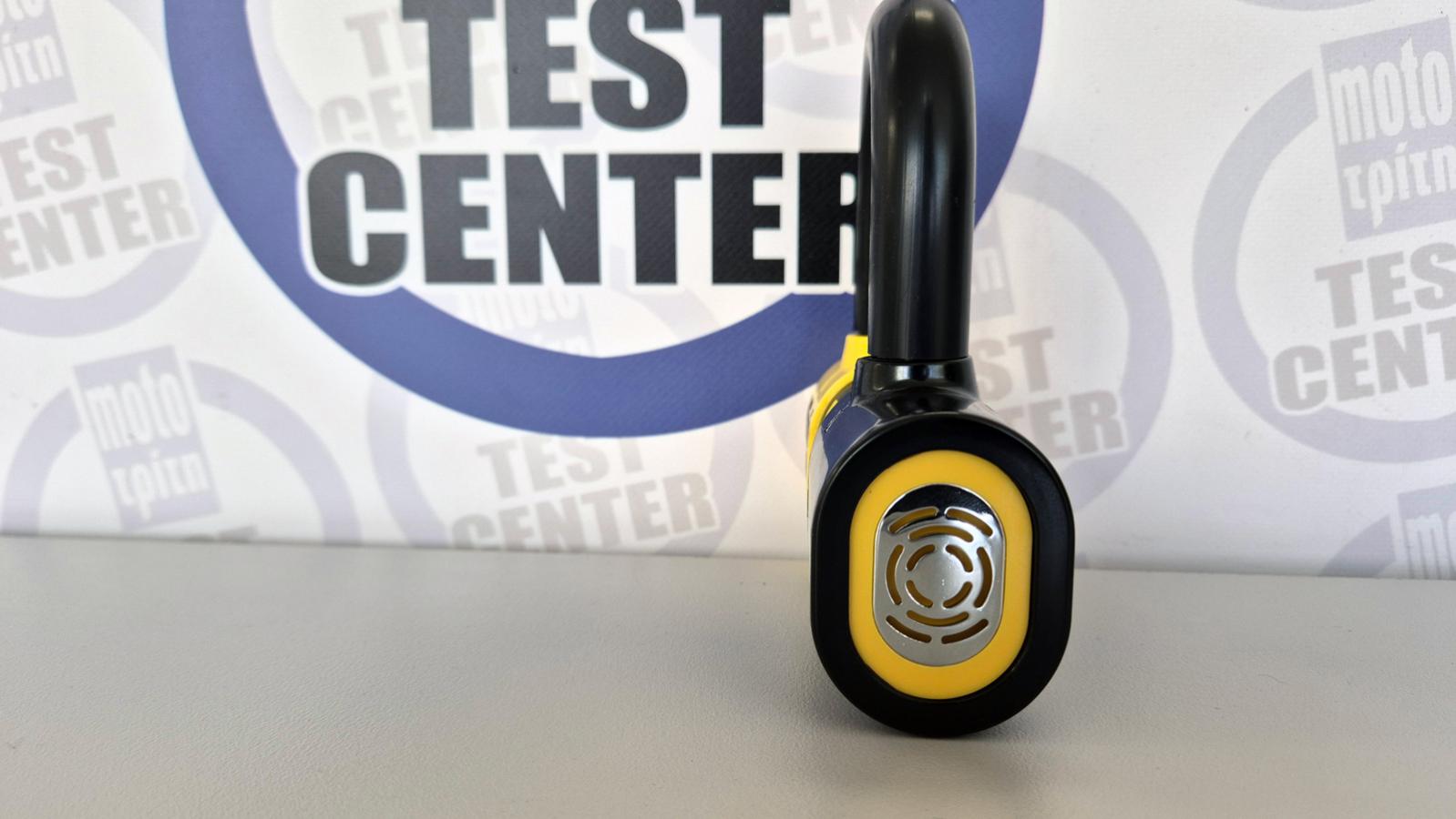 Με συναγερμό 120 dB για να αποτρέπει κάθε πιθανή απόπειρα κλοπής. 