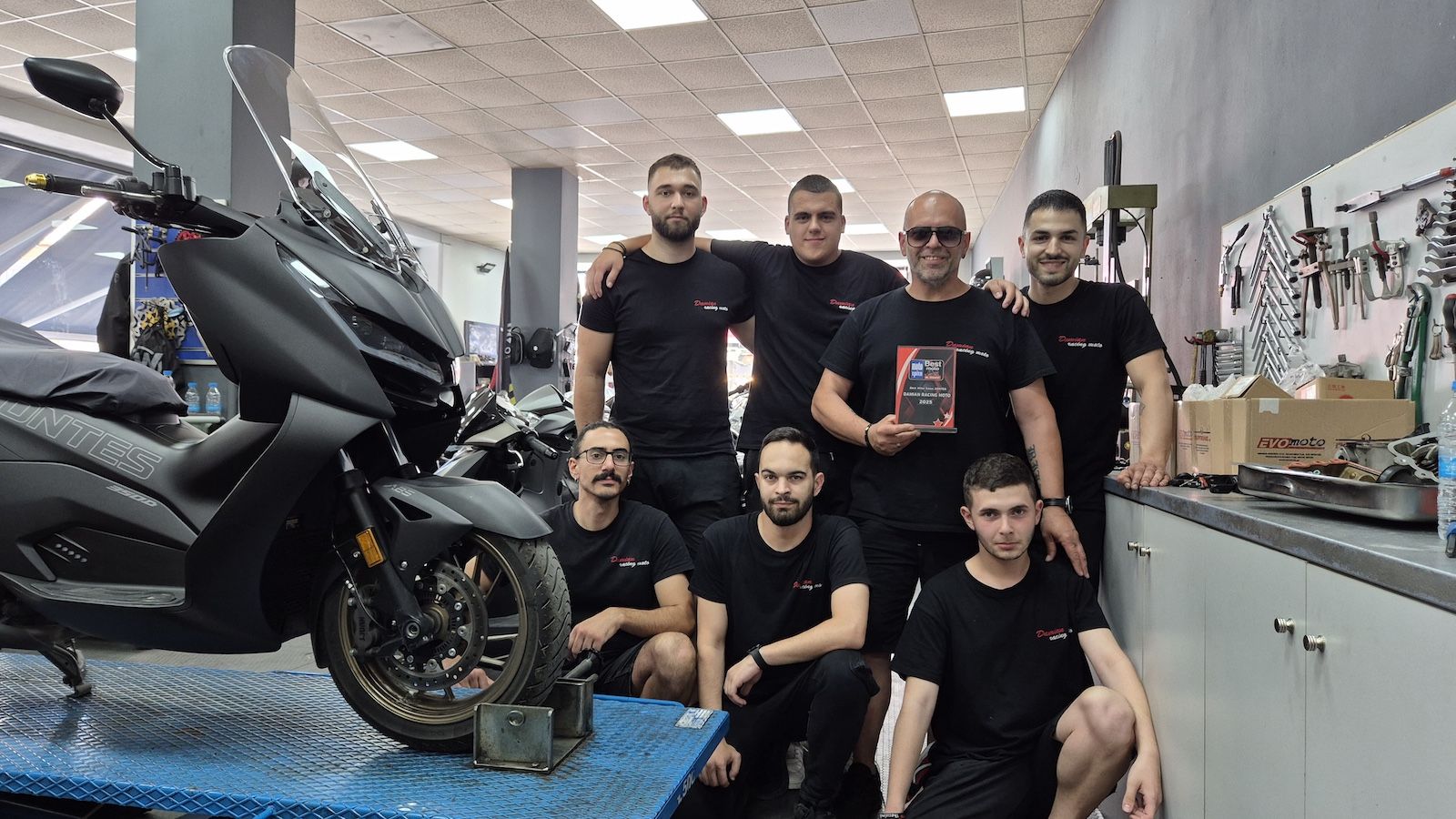  Damian Racing Moto: Βραβείο Best After Sales για τη Zontes
