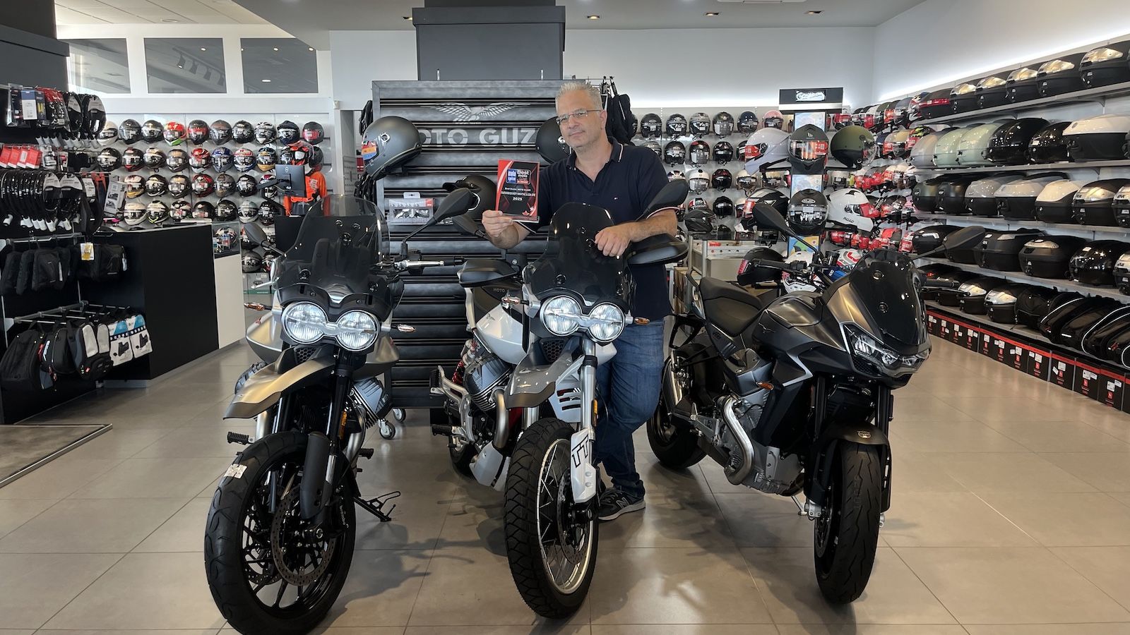 H Παπανικολάου Νικήτας & ΣΙΑ Ε.Π.Ε. ξεχωρίζει ως η νικήτρια του βραβείου Best Sales για τη Moto Guzzi για το 2025.